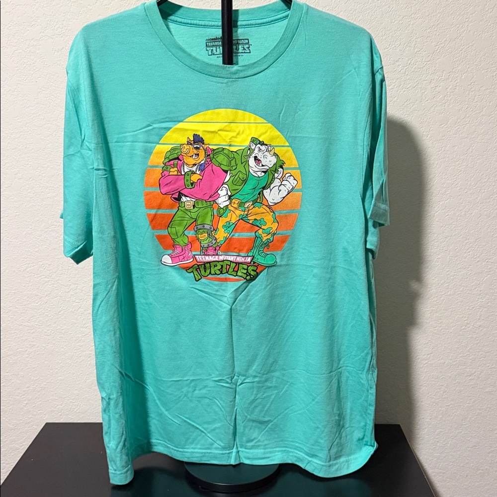 Nickelodeon Mint Green TMNT Tee